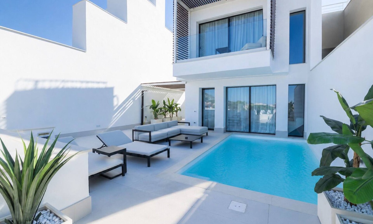 Baia Caddinas Villa | AZULIS Athos: 2BR Villa with Pool, Roof Terrace with Seaview