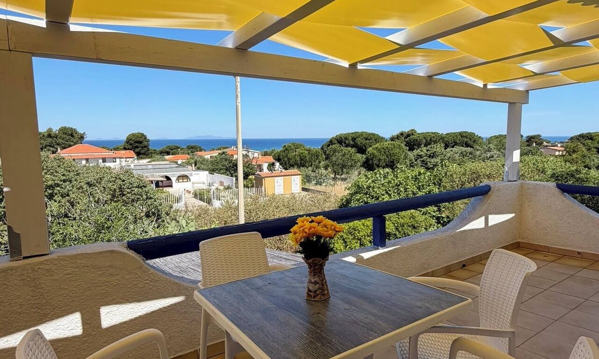 Eden Beach Apartment | Blue House - Panoramic View of the Gulf of Asinara