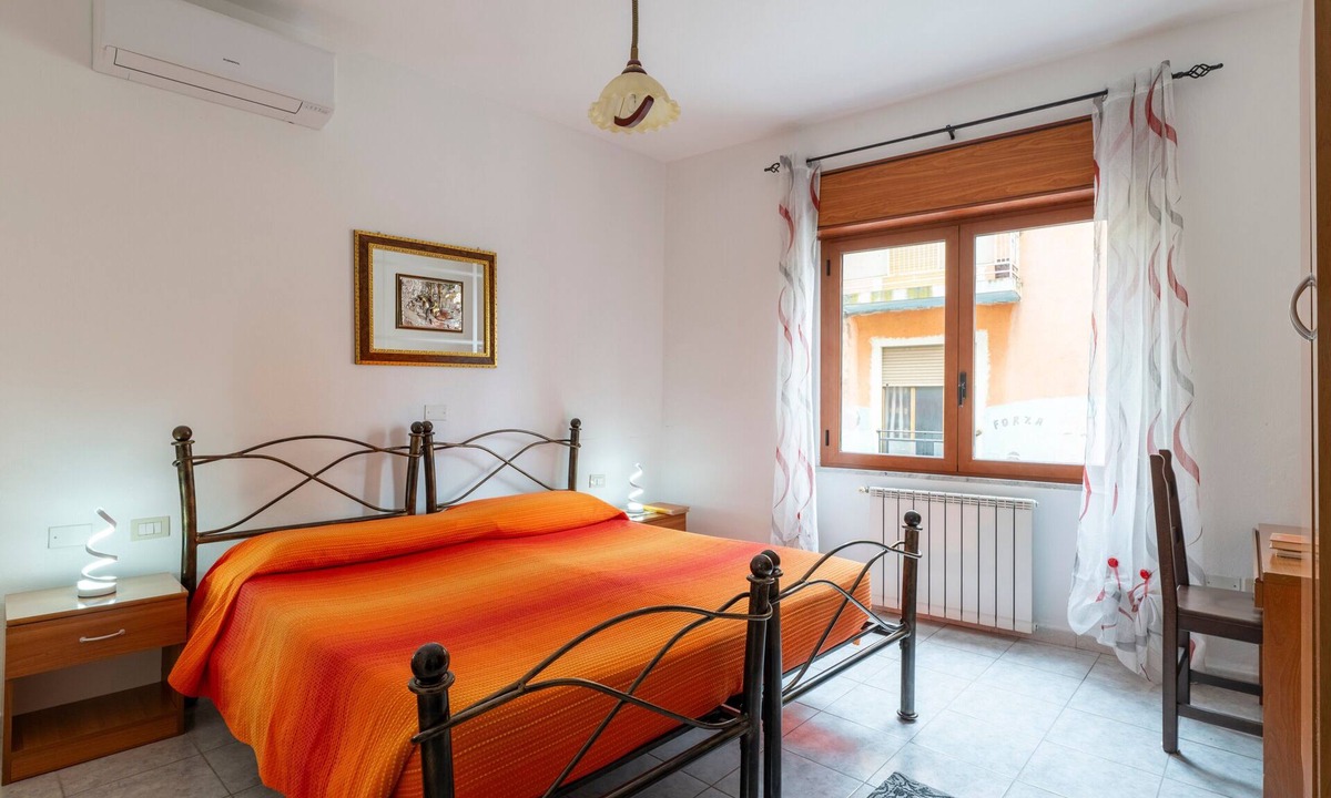 Jerzu Apartment | Double Room 106 with Air Conditioning