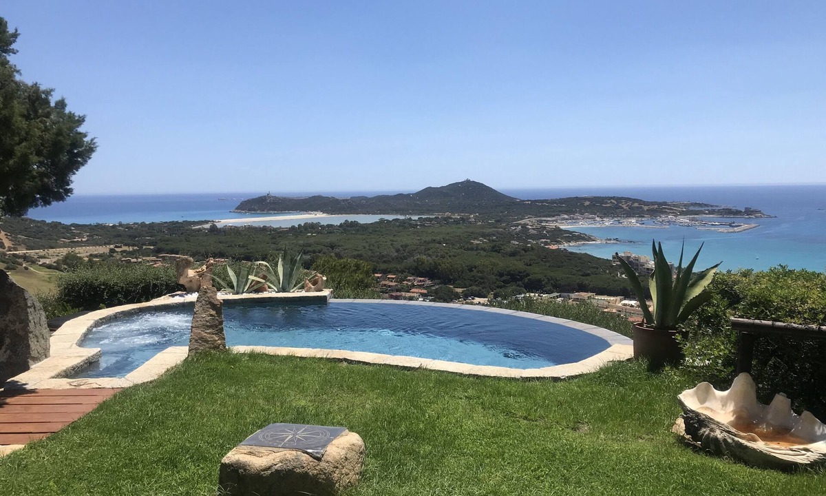 Campulongu House | Magnificent villa with breathtaking sea view, panoramic swimming pool, garden and WI-FI