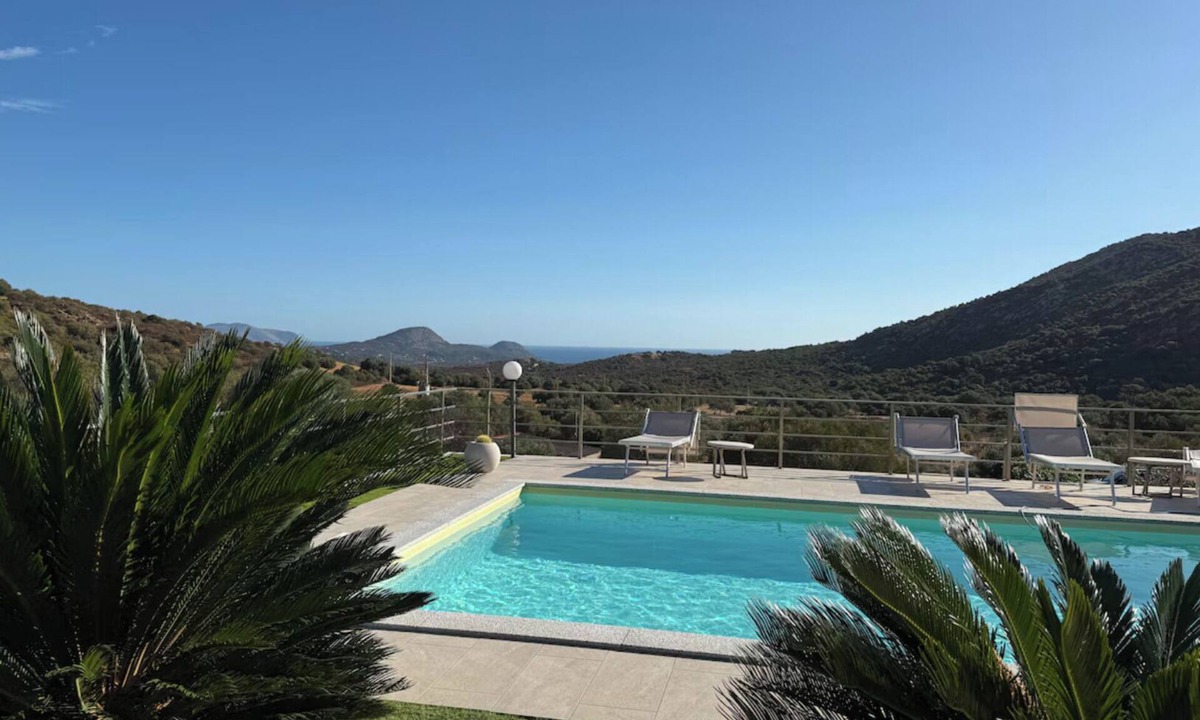 Tiriddo House | New house, private pool, sea view (2 bedrooms, 1 extra bed)