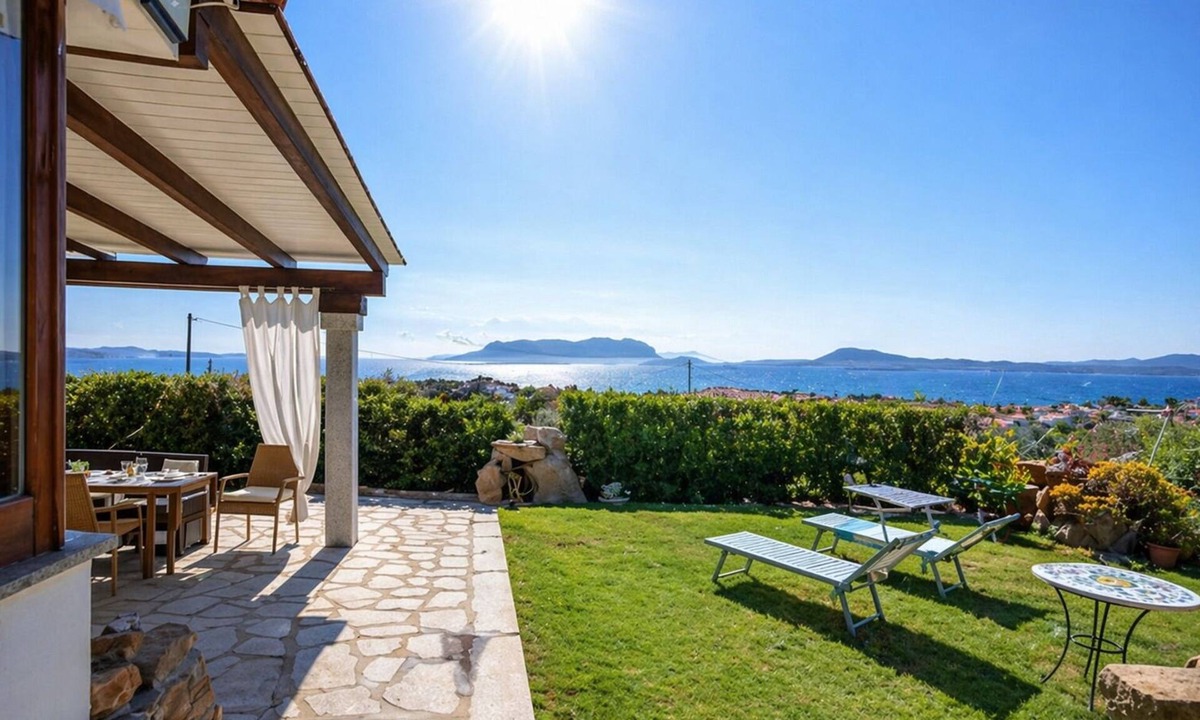 Pittulongu Villa | Stunning Sea View Tavolara - Private Garden & Relaxation