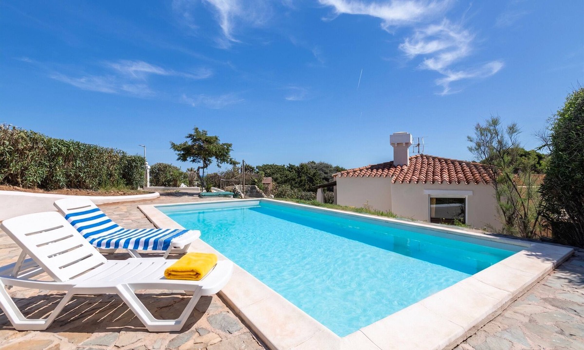 Punta De Su Turrione Villa | Villa 'Sabbia - Private Pool' with Sea View, Wi-Fi and Air Conditioning