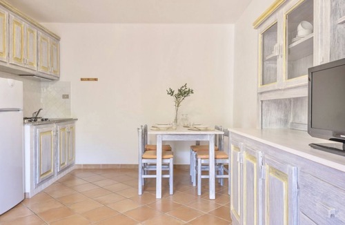 Golfo di Marinella Apartment | 40/50 sqm, flat with living room with equipped kitchenette and double sofa bed, double bedroom and bathroom with shower.It is equipped with:- tv,- electric kettle- microwave- toaster- bathroom with shower- hairdryer- iron and ironing board (on request)-