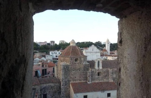 Orosei House | A rare find in the historic center: ocean view, private parking, and 3 terraces