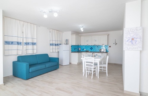 Budoni Apartment | Apartment 'Bilocale Nuovo Budoni Centro' with Private Terrace, Wi-Fi and Air Conditioning