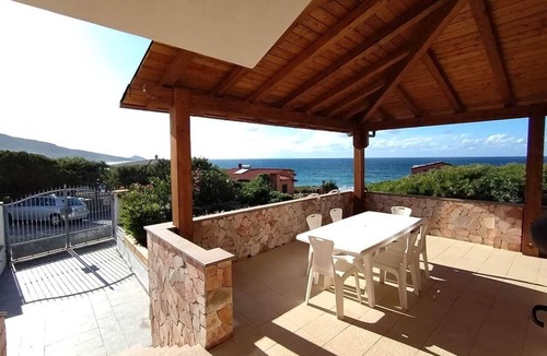 Valledoria Apartment | Apartment in villa 30 meters from the sea, with breathtaking view