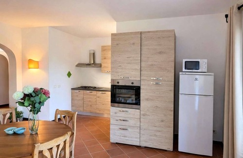 Punta De Su Turrione Apartment | Apartment with veranda near Stintino