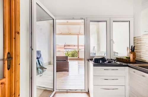 Sorso Apartment | At the Historic Center - 4 minutes from the sea. Large terrace Climbing gym
