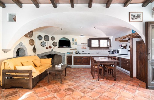 Dorgali House | Bados Holiday Home with Mountain View, Pool, and Air Conditioning