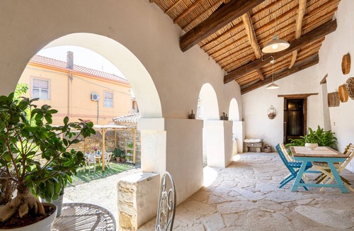 Lunamatrona Cottage | Bissantica, 17th-Century Stone House - Authentic Sardinia, Private Courtyard