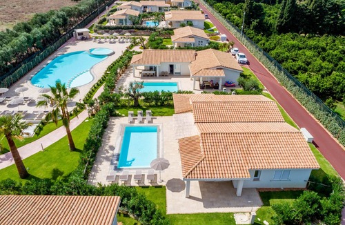 Cardedu Villa | BRAND NEW Villa with private pool air conditioning in a seafront village