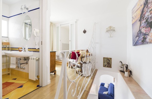 Praiano Apartment | Calante Luna Relais - Casa del Sole: Apartment with sea-view terrace and hot tub