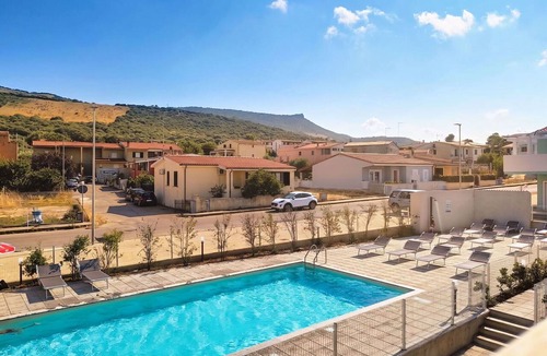 Santa Maria Coghinas Apartment | Cosy apartment for 4 guests with WIFI, pool, A/C, TV and terrace