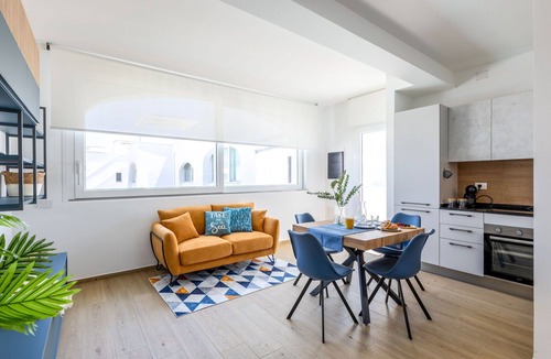 Marcelli Apartment | Cosy apartment with A/C, pool, WIFI, TV, terrace and panoramic view, close to Porto Recanati
