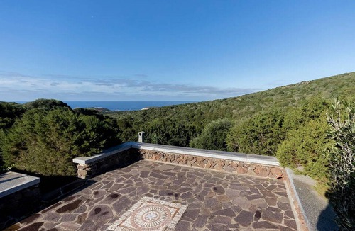 Sant'Antioco House | cottage with sea view terrace /solarium, exclusive garden, 2 bedrooms, 1 bathroom