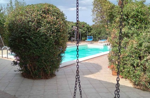 Olbia House | Holiday Home "Alex Apartment" with Mountain View, Pool, A/C, Terrace & Garden