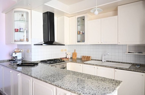 Senigallia Apartment | Location: in a residential area, a few steps from the sea and all services.Description: apartment on the fourth floor of a building with lift. Living room with terrace overlooking the sea - bright kitchen with dining table and balcony - double bedroom wi