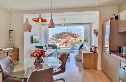 Castelsardo Historic Centre Apartment | Luxury apartment with sea and village view