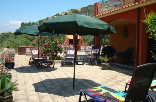 Magomadas Villa | Luxury Family Villa with Two Spa Pools in 4 acreas of Olive Grove