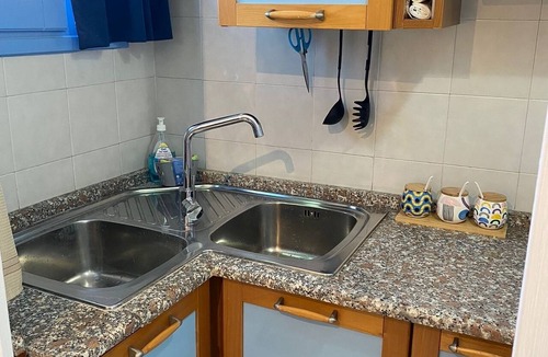 Cagliari Apartment | Maison Bleue terrace overlooking the sea and the old town