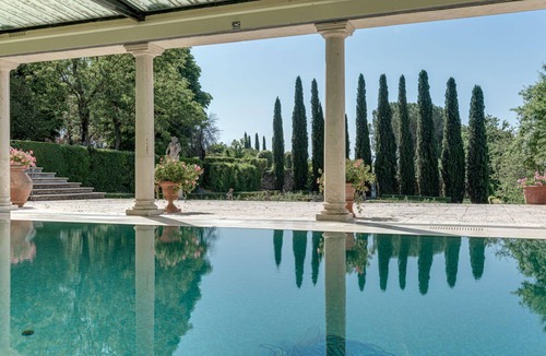 Bucine Apartment | Nice apartment for 2 guests with pool, WIFI, A/C, TV, terrace and panoramic view