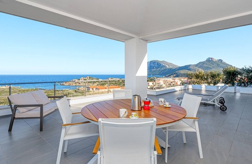 Golfo Aranci Apartment | Penthouse Apartment 12A in Villa Marconi with Sea View & Panoramic Sun Terrace
