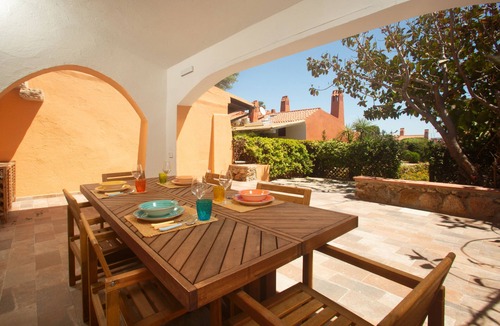 Punta Sardegna House | Porto Rafael Villa in a Residential Complex with a Pool