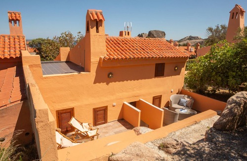 Punta Sardegna House | Porto Rafael Villa in a Residential Complex with a Pool