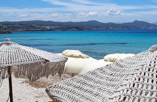 Porto Pozzo Apartment | Seafront retreat with panoramic roof terrace at Costa Smeralda beach