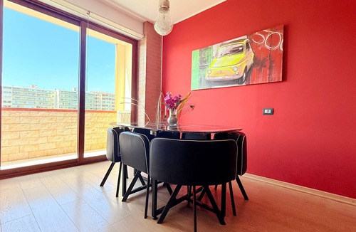Quartu Sant'Elena Apartment | Spacious 2BR Apartment for 6 Parking 20 min Walk to Beach