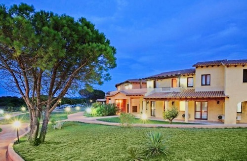 Aglientu Apartment | Two-room apartment for 4 people of 38 m2 furnished in Sardinian style.Located on the ground floor with veranda and small garden or first floor with balcony.Consisting of living room with kitchenette and double sofa bed, double bedrooms (possibility of se