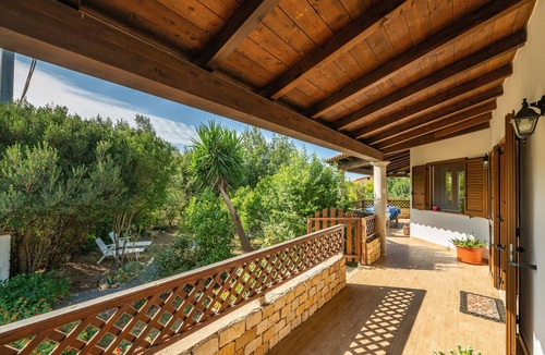 Nuxis Villa | Villa "Rossu" with Mountain View, Private Garden, Wi-Fi and Air Conditioning