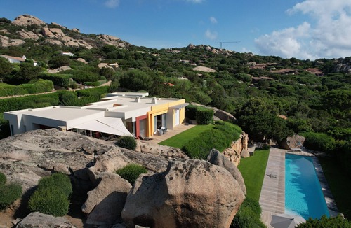 Punta Sardegna Villa | Villa Aidan Porto Rafael exclusive vacation 300 meters from beach and Yacht Club