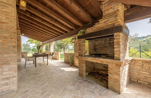 Montefiore Conca Villa | Villa 'Casale Mauri' with Sea View, Private Terrace and Wi-Fi