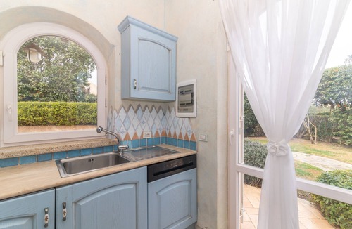Punta Sardegna Villa | Villa Eleonora with Sea View, Wi-Fi and Air Conditioning