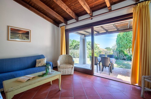 Punta De Su Turrione Villa | Villa 'Sabbia - Private Pool' with Sea View, Wi-Fi and Air Conditioning