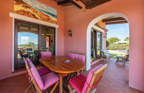 Punta De Su Turrione Villa | Villa with a private pool and sea view