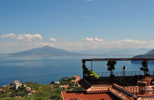Priora Villa | VillaBiancaSorrento-Sea View-Private Pool-Heated Jacuzzi-Gym-Private Car Park