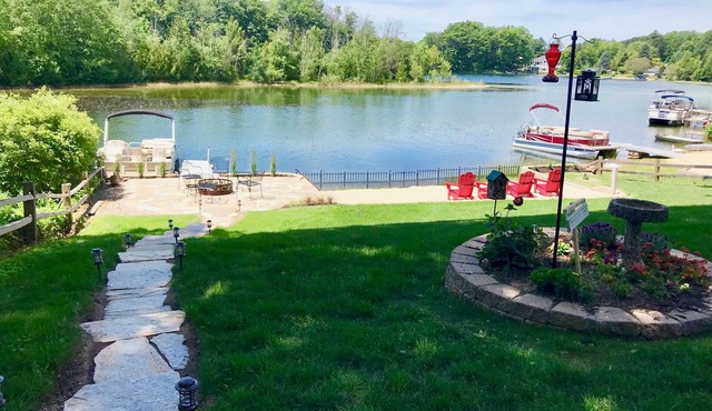 Authentic Log Cabin on Beautiful Silver Lake in Traverse City MI. Pet Friendly! in Traverse City