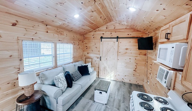 Cozy tiny cabin in Petros -Windrock in Oliver Springs