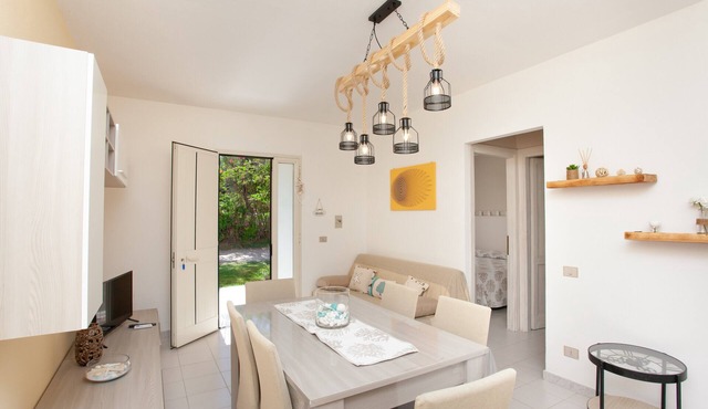 Family-Friendly Holiday Apartment 'Brezza Marina' with Garden, A/C & Private Terrace