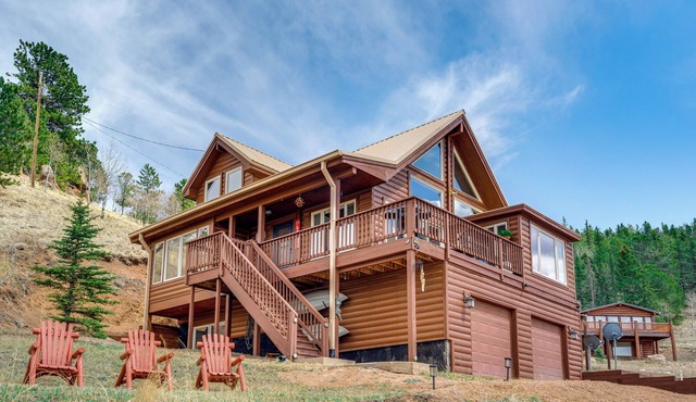 Lakefront Divide Cabin w/Game Room! in Divide