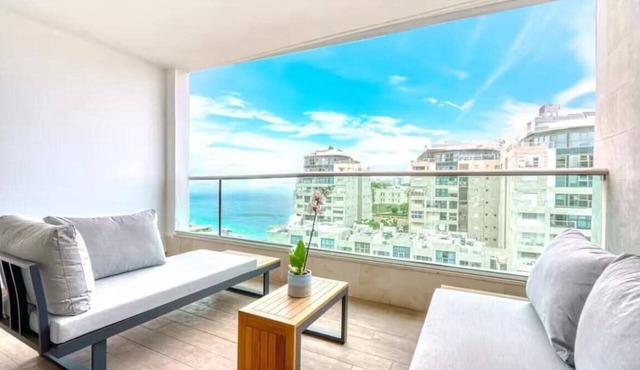 Oceanfront Beachside Suite Next to Leonardo Hotel in Ashdod Beach in Ashdod