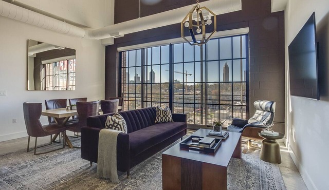 PCM 2BR Loft · 1,265sqft · Sleeps 4 · BeltLine in Atlanta