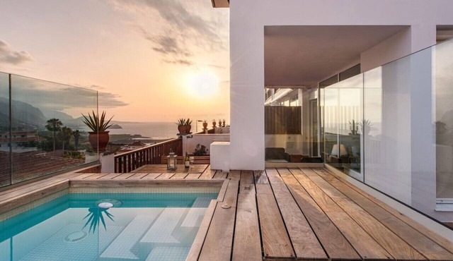 Private pool, terrace, garden, BBQ & lounge [C] in Icod de los Vinos