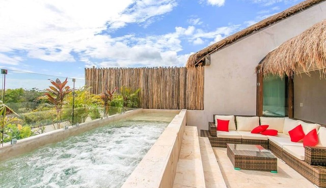 Private Rooftop Pool with Jungle Views & Balcony in Tulum
