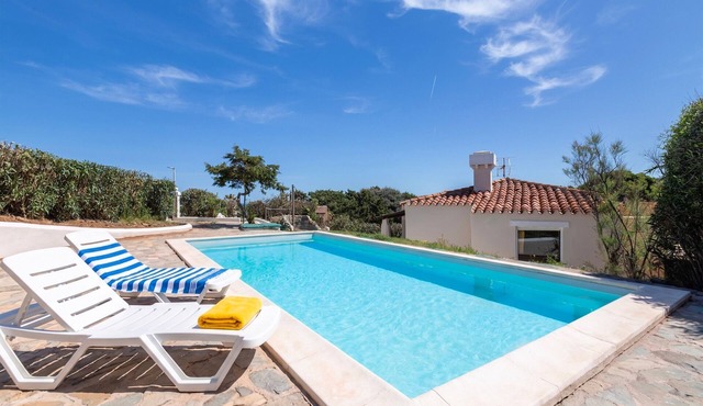 Villa 'Sabbia - Private Pool' with Sea View, Wi-Fi and Air Conditioning