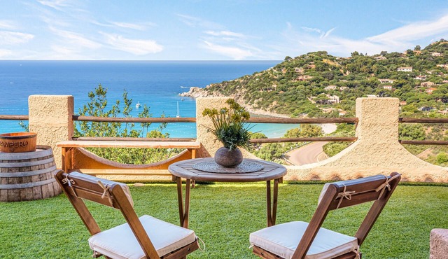 Villa "Sardinia Villa Torre delle Stelle" with Sea View, 2 Private Terraces & Wi-Fi