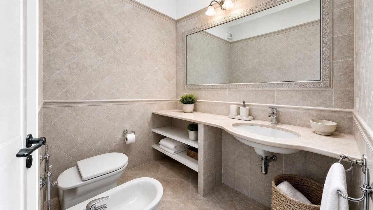 Photo of Bathroom in Liscia di Vacca